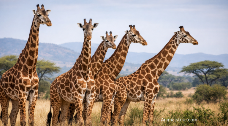 Animals with long neck