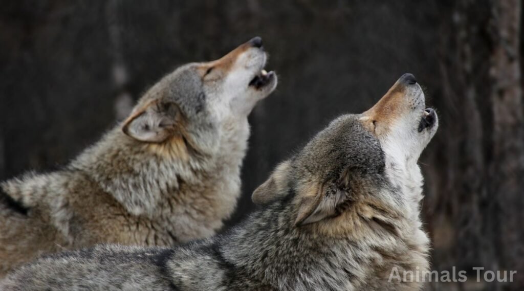 Wolf-animals that growl
