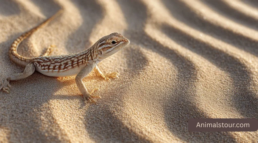 Long-Tailed Grass Lizard
