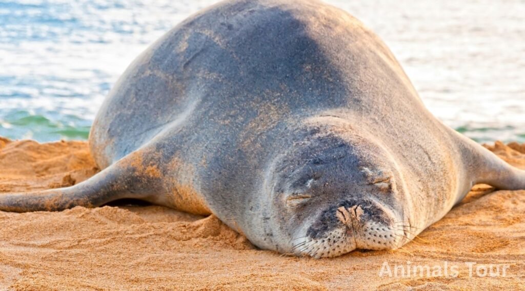 Monk Seal -flippered mammal