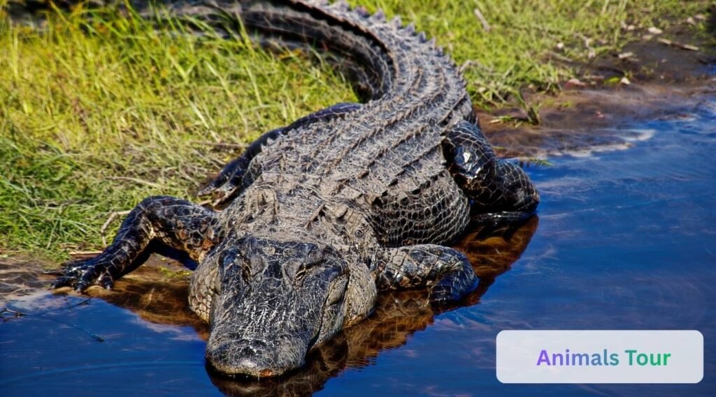 American Alligator-supporting webbed feet