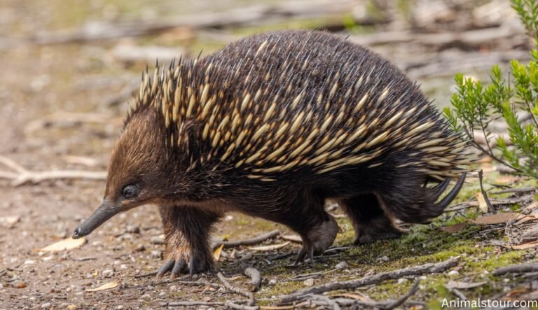 Animals with quill