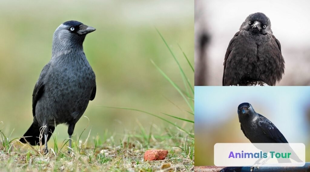 Jackdaw-socially intelligent birds in the world.