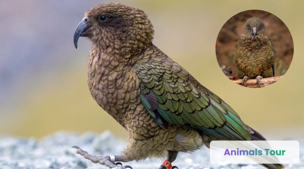 Kea-curious and genius birds