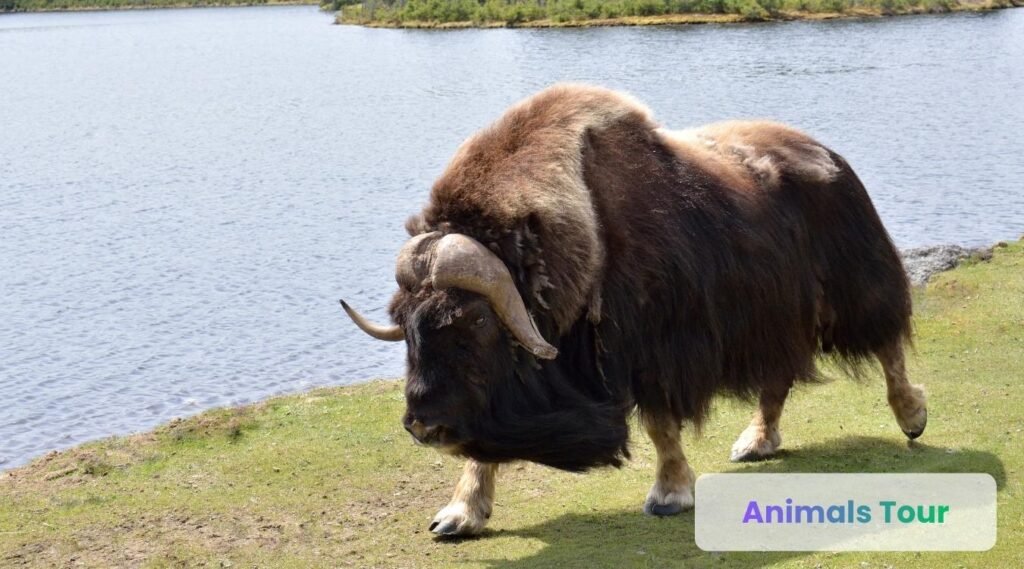 Musk Ox-ANIMAL WITH HORNS
