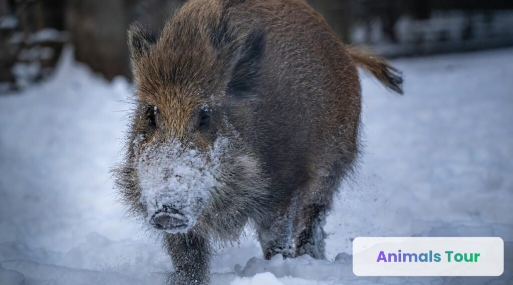 Wild Boar-animals with a trunk