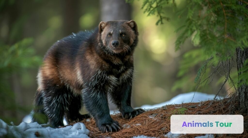 wolverine-animal that look like an otter