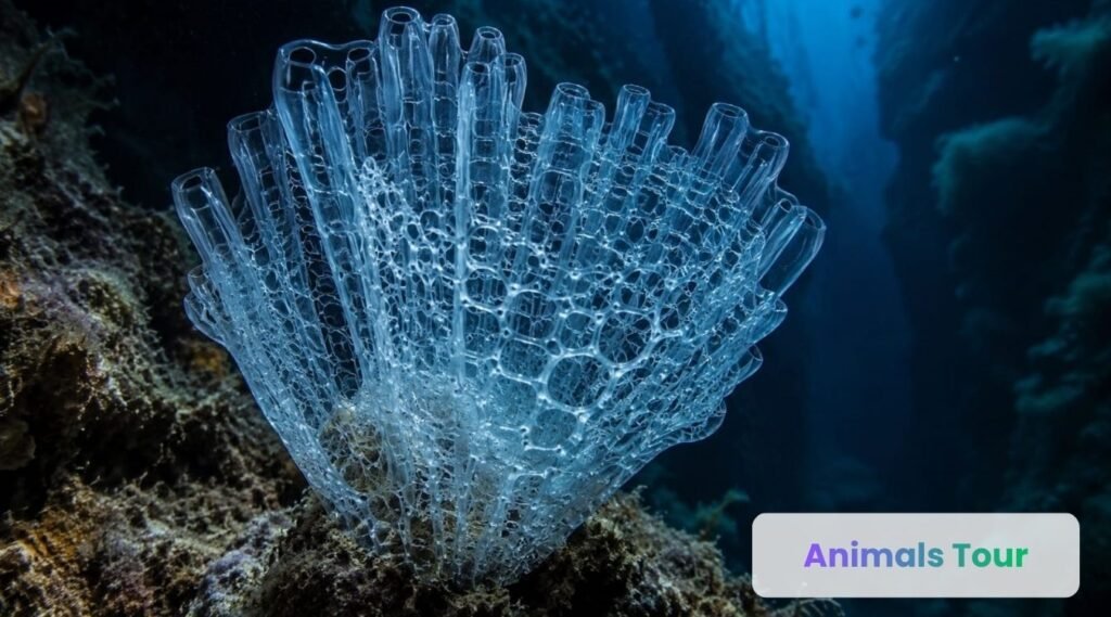 Glass sponges-animal with long lifespan