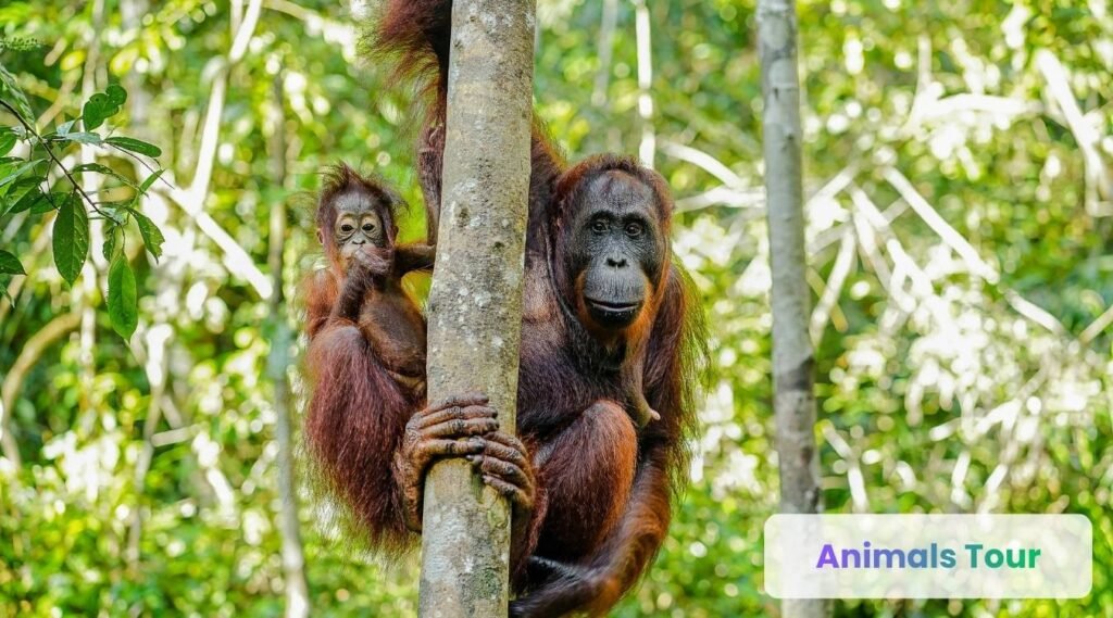 Orangutan-arboreal animals