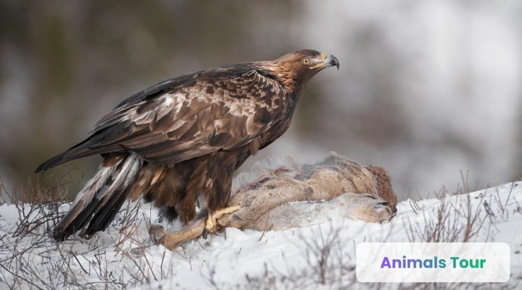 How Golden Eagles Use Altitude to Hunt