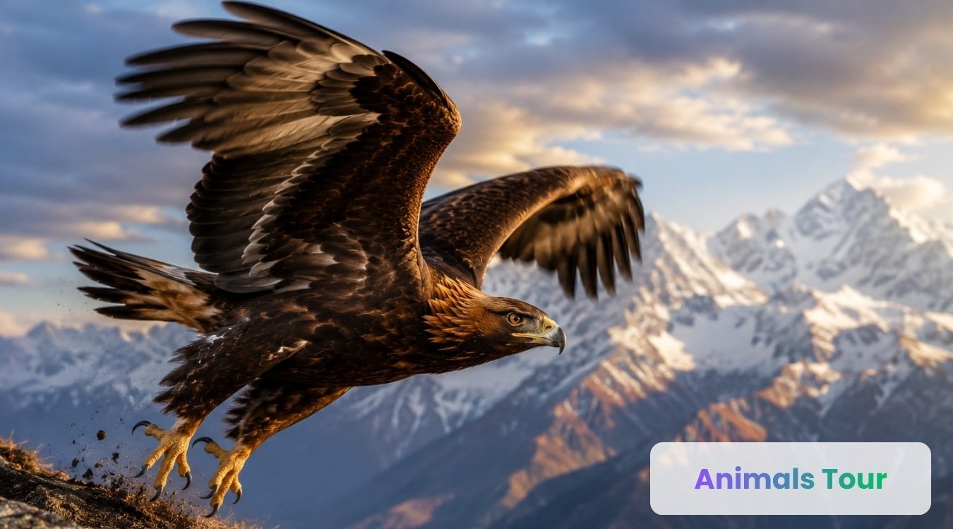 how high can a golden eagle fly