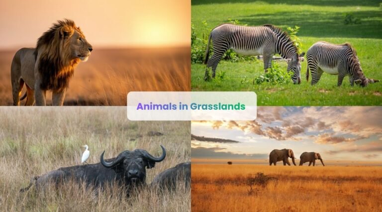 Animals in Grasslands