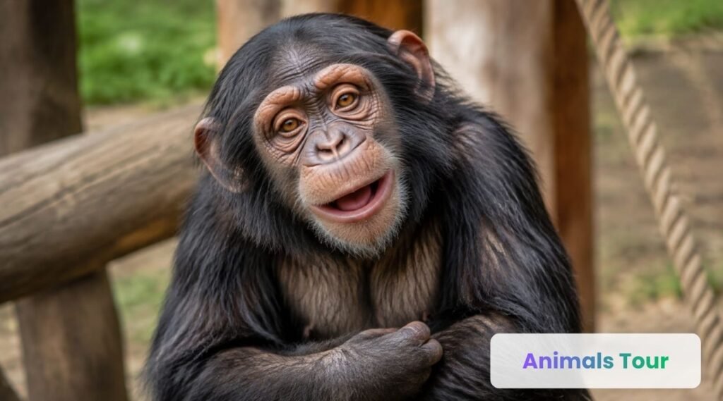 down syndrome animals-Chimpanzees