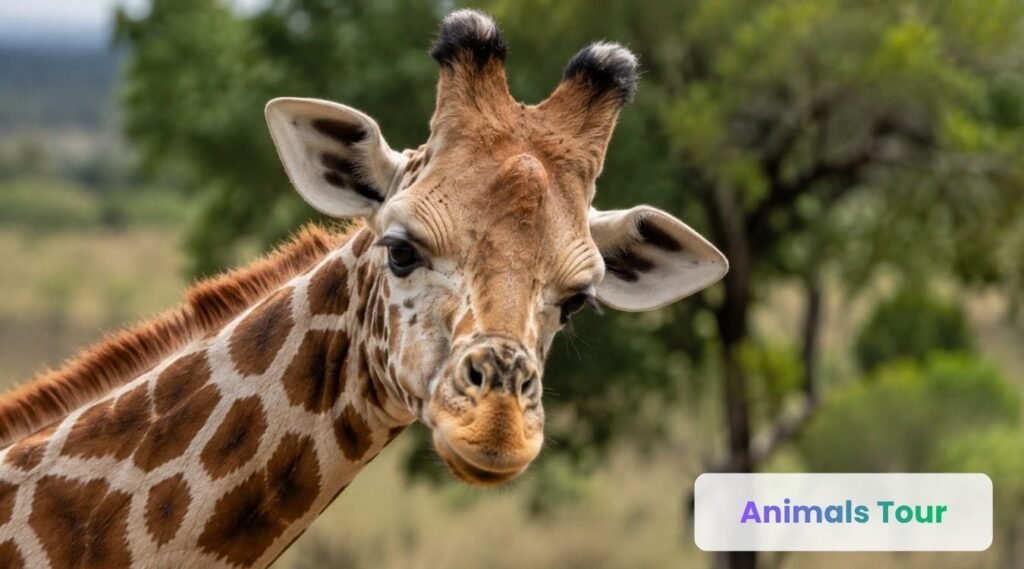 Giraffe with Down Syndrome