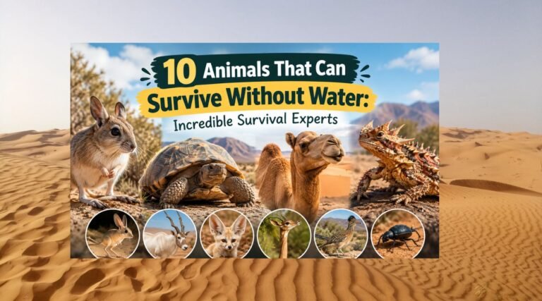 Animals That Can Survive Without Water