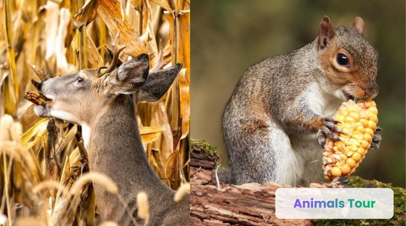 Animals that eat corn